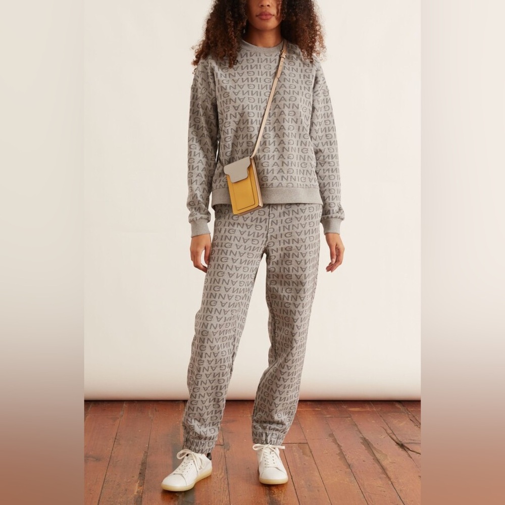 Ganni Jacquard Isoli Sweatshirt
